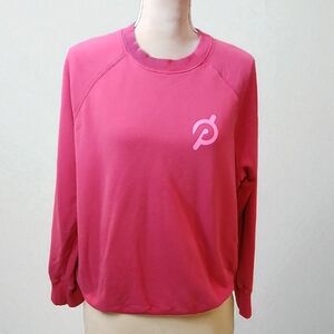 Spiritial Gangster X Pelaton Pink Sweatshirt Let Your Spirit Move You Large